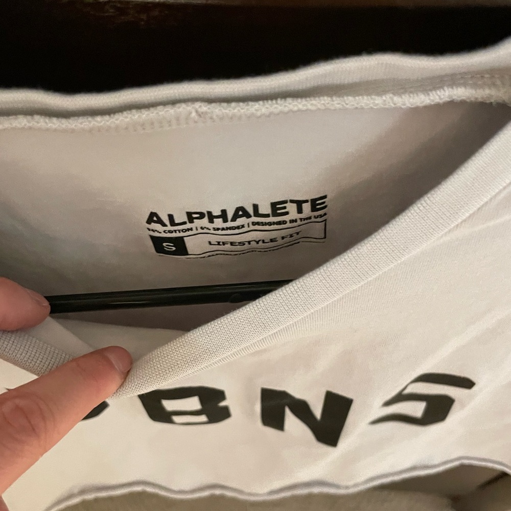 Alphalete Crop size small